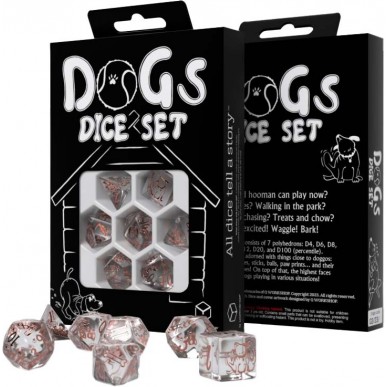 Q Workshop - Set 7 Dadi - DOGS - Bubbles