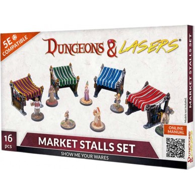 Dungeons & Lasers - Market Stalls Set
