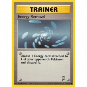 Energy Removal