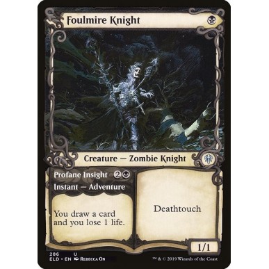 Foulmire Knight // Profane Insight