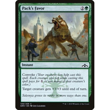 Pack's Favor