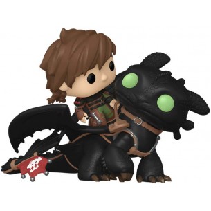 Funko Pop Rides 123 - Hiccup with Toothless - How to Train Your Dragon 2 (Oversized) 2