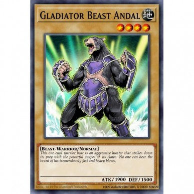 Gladiatore Bestia Andal