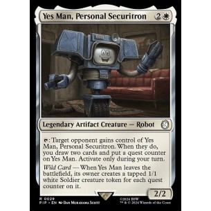 Yes Man, Securitron Personale