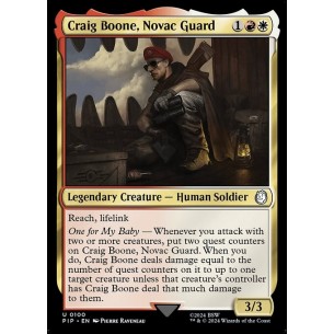 Craig Boone, Guardia di Novac