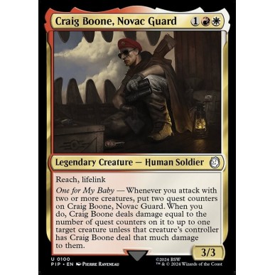 Craig Boone, Guardia di Novac
