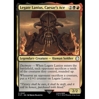 Legato Lanius, Asso di Caesar