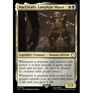MacCready, Sindaco di Lamplight