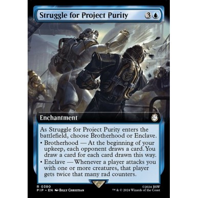Struggle for Project Purity