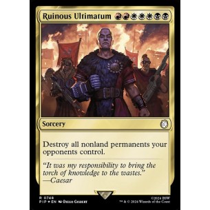 Ruinous Ultimatum