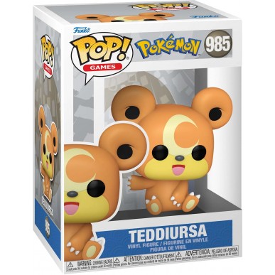 Funko Pop Games 985 - Teddiursa - Pokémon