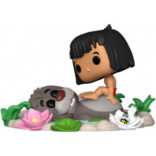 Funko Pop Moment 1490 - Baloo & Mowgli - The Jungle Book (Oversized) 2