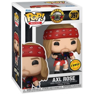 Funko Pop Rocks 397 - Axl Rose - Guns & Roses (Chase)