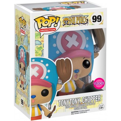 Funko Pop Animation 99 - Tony Tony Chopper - One Piece (Flocked)