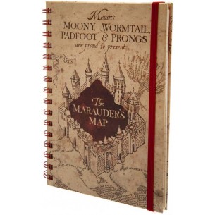 Taccuino -  Harry Potter - Mappa del Malandrino (A5)
