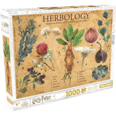 Puzzle - Harry Potter - Herbology (1000 Pezzi)