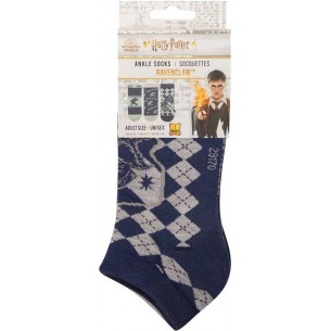 Calzini Corti - Harry Potter - Corvonero (3 Paia, Misura 35 - 45)