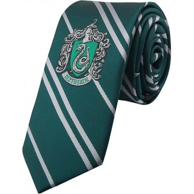 Cravatta Corta - Harry Potter - Serpeverde (113 x 5,5 cm)