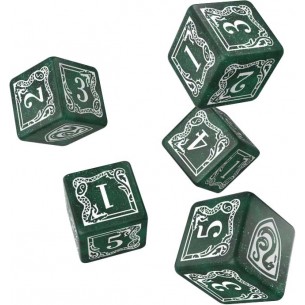 Q Workshop - Set 5 Dadi con Borsa - Harry Potter - Slytherin 2