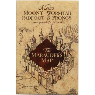 Magnete da Frigo - Harry Potter - Mappa del Malandrino 2