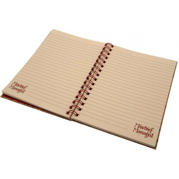 Taccuino -  Harry Potter - Mappa del Malandrino (A5) Taccuino -  Harry Potter - Mappa del Malandrino (A5)