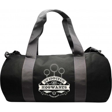 Borsa Sportiva - Harry Potter - Quidditch - Grigia e Nera