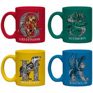 Tazzine da Caffè - Harry Potter - Case (Set da 4) 2