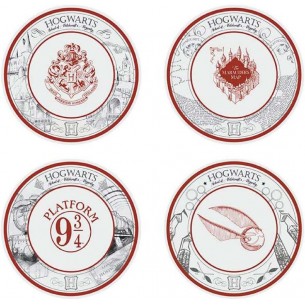 Piatti - Harry Potter - Assortiti (Set da 4) 2