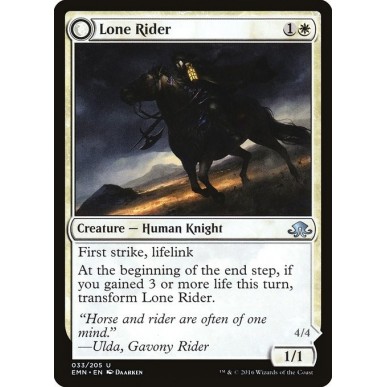 Cavaliere Solitario // La Cosa a Cavallo