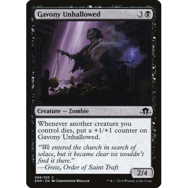 Gavony Unhallowed
