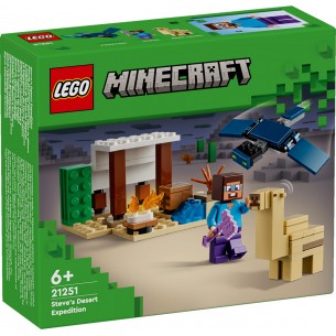LEGO Minecraft - 21251 - Spedizione di Steve nel Deserto