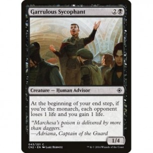 Garrulous Sycophant