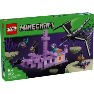 LEGO Minecraft - 21264 - L'Enderdrago e la Nave dell'End