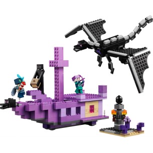 LEGO Minecraft - 21264 - L'Enderdrago e la Nave dell'End 2