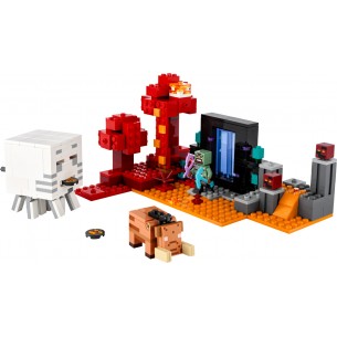 LEGO Minecraft - 21255 - Agguato nel Portale del Nether 2