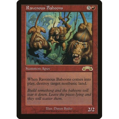 Ravenous Baboons