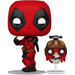 Funko Pop 1400 - Deadpool with Headpool - Deadpool & Wolverine 2