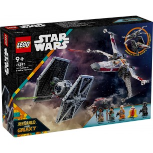 LEGO Star Wars - 75393 - Mash-up TIE Fighter e X-Wing
