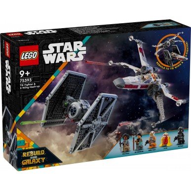 LEGO Star Wars - 75393 - Mash-up TIE Fighter e X-Wing