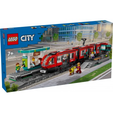 LEGO City - 60423 - Tram e Fermata del Tram