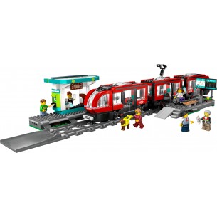 LEGO City - 60423 - Tram e Fermata del Tram 2