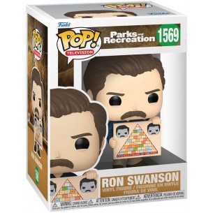 Funko Pop Television 1569 - Ron Swanson - Parks and Recreation