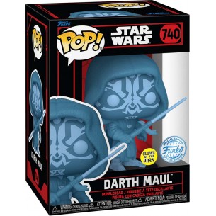 Funko Pop 740 - Darth Maul - Star Wars (Special Edition) (Glows in the Dark)