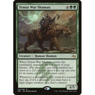 Sciamano di Guerra Temur