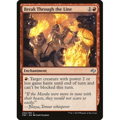 Break Through the Line