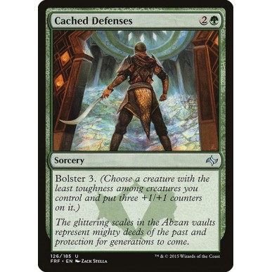Cached Defenses