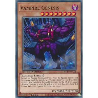 Vampire Genesis (V.1 - Common)