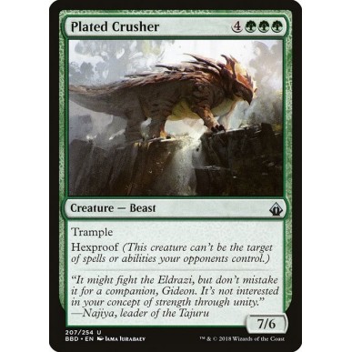 Plated Crusher
