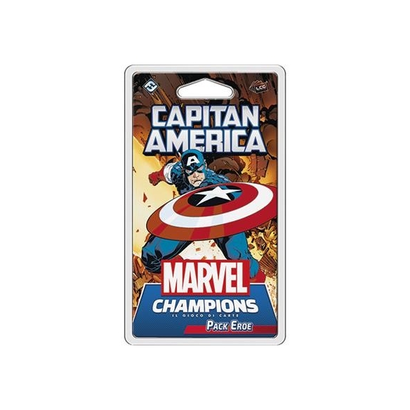 Marvel Champions LCG - Pack Eroe - Captain America (ITA) Marvel Champions LCG
