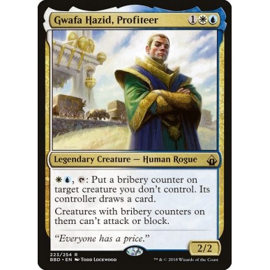 Gwafa Hazid, Profiteer